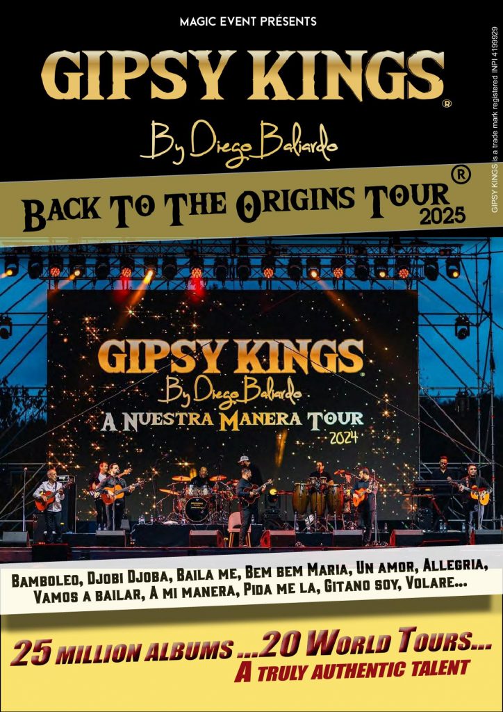 GIPSY KINGS Officiel, contact booking Spectacle Artiste Groupe spectacle concert, show, évènement, festival, spectacle