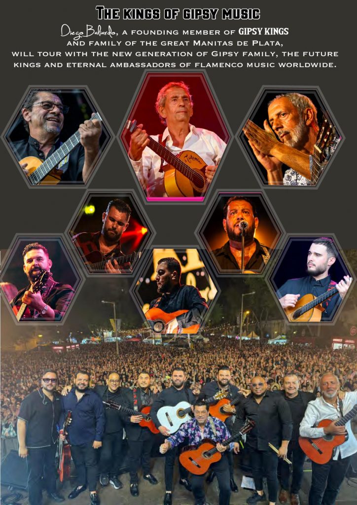 GIPSY KINGS Officiel, contact booking Spectacle Artiste Groupe spectacle concert, show, évènement, festival, spectacle