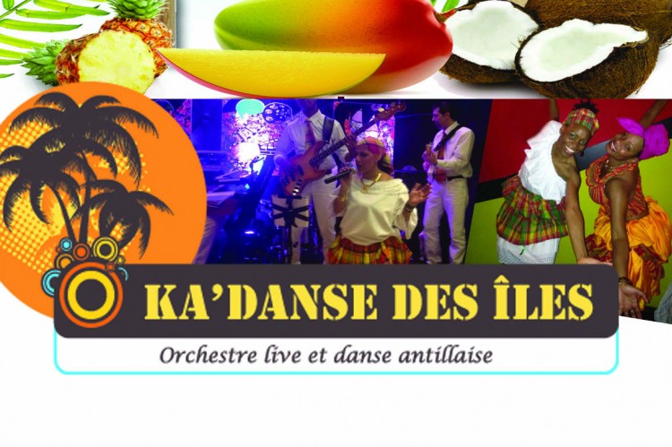 Compagnie "KA'DANSE DES ILES", spectacles et animations des îles, Antillaises, Créoles, Tropicales, orchestre, groupe, danseuses, DJ, percussions, ...