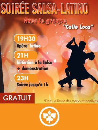 100% SALSA - LATINO avec CALLE LOCA : spectacle, animation, danseuses, initiations, show, DJ